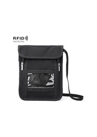 Resim Sones Zd-wm-06 Rfıd Askılı Boyun Çantası Pasaport Çantası Tarama Önleyici Anti-manyetik Haberci Kimlik Çantası Siyah Diğer 