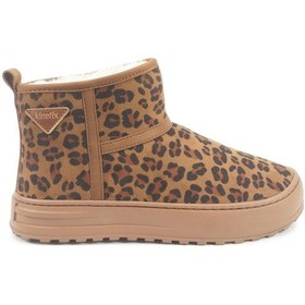 Resim Kinetix Saro 5pr Leopar Kadın Kar Botu 000000000102038307 Kahverengi 