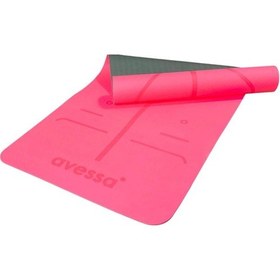 Resim Avessa Tpe-30 Çift Renk Tpe Pilates Minderi Kırmızı Kırmızı 