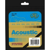 Resim SX SZSTA1L Light Bronz Akustik Gitar Teli (12-53) 