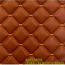 Resim Yat Gemi Oto Döşemelik Kapitone Suni Deri 
