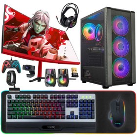 Resim Turbox Tx5002 i7 860 16GB Ram 1TB SSD 4GB GTX1650 27 Curved Oyun Masaüstü Bilgisayarı 