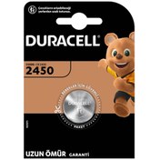 Resim Duracell Özel 2450 Lityum Düğme Pil 3V (DL2450/CR2450) 