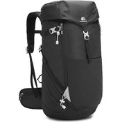 Resim Xindoker 50l Sırt Çantası, Su Geçirmez Nylon, Dış Mekan Yürüyüşü, Bisiklet, Balıkçılık İçin, Geniş Cep Tasarımı Siyah Siyah 