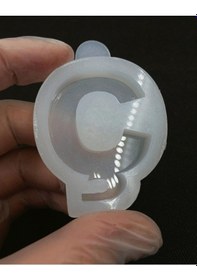 Resim Harf Kalıbı / Noktalı Harf / Türkçe Karakter Silikon Kalıp Ç 