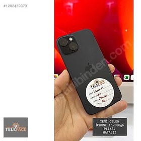 Resim Apple iPhone 15 İkinci El TR | 256 GB | Siyah 