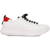 Resim Bueno Shoes Beyaz Deri Erkek Spor Ayakkabı 01mr8504 