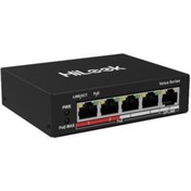 Resim Hilook NS-0105P-35(B) 4 Port Fast Ethernet Unmanaged Poe Switch 