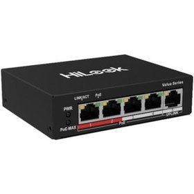 Resim Hilook NS-0105P-35(B) 4 Port Fast Ethernet Unmanaged Poe Switch 