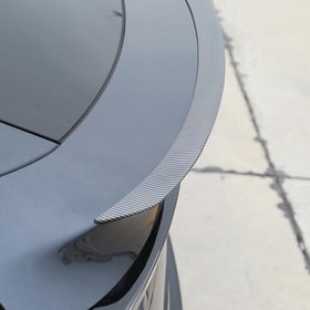 Resim TESLA MODEL Y JUNİPER Pro Version Blow Mat Karbon Fiber Görünüm Spoiler 