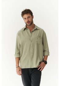 Resim Mai Studios Co. Juan Erkek Yeşil Gömlek Yeşil 