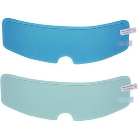 Resim Yifomall "evrensel Motosiklet Kaskı İçin Uzun Süreli Sis Önleyici Ve Yağmura Dayanıklı Film" Blue 