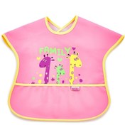 Resim Nessiworld Poli Muşamba Büyük Mama Önlüğü 029 Pembe 