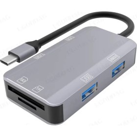 Resim Pmr Type C 4xusb 3.0 - Microsd Sd Kart Okuyucu 