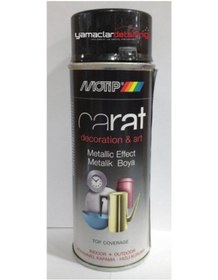 Resim Motip Carat Metalik Siyah Sprey 400 ml 