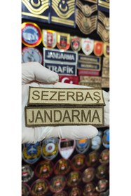 Resim ÇUKUROVA ÜTÜ Kamuflaj İsimlik Patch 3D, Cırtlı, 10 cm x 2,5 cm Standart Ölçü, 1.sınıf Kalite 