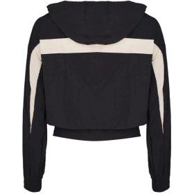 Resim hummel Samba Zip Hoodie 922498-2001 Siyah Kadın Fermuarlı Hoodie 