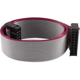 Resim 6 8 10 12 14 16 20 24 26 Pin Idc Flat Yassı Dişi Dişi Kablo 10 Cm-2X8=16 Pin 