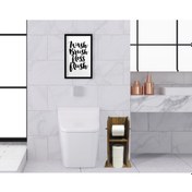 Resim Bk Home Doğal Masif Ahşap Tuvalet Kağıtlığı Ve Dekoratif Ahşap Si (551052403) Bk