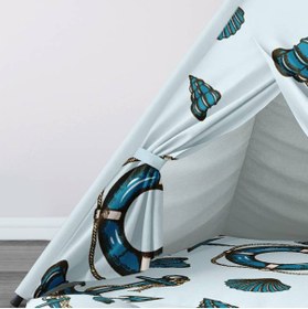 Resim instababyrooms Çocuk Oyun Çadırı Denizcilik Dijital Baskılı 