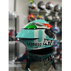 Resim KYT Tt-Revo Leopard Trıcolor Kapalı Kask (Şeffaf Vizörlü Gönderilmektedir) 