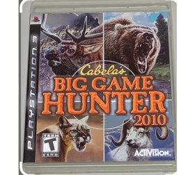 Resim Activision Ps3 Cabelas Big Game Hunter 2010 Avcılık Oyunu 