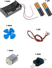 Resim Elektirik Deney Seti - Ortaokul Deney Seti Fen Dersi Deneyi Elektirik Deneyi 