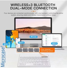 Resim Microcase Lenovo Tab K11 Tb330fu 11 İnch Tablet İle Uyumlu Tablet Çantası+bluetooth Klavye+bluetooth Mouse+tablet Standı Siyah Al5294 - 