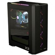 Resim Zalman X3 BLACK Mid Tower Kasa Siyah PSU YOK Zalman X3 BLACK Mid Tower Kasa Siyah PSU YOK