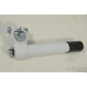 Resim Bmx Gidon Boğazı Beyaz Siyah 