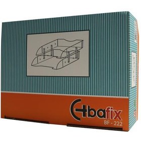 Resim Bafix Evrak Rafı Hareketli Plastik 2 Lİ Şeffaf BFX 222 
