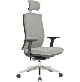 Resim Uzayofismobilyaları Uzay Ofis Solid Bel Destekli Müdür Koltuğu -Gri 