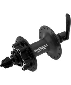 Resim SHIMANO Ön Göbek HB-M475 Disc 6 Vida 36H Siyah 