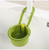 Resim Gaojunshop01 Yeşil Otomatik Temizlemeli Sink Filtre Sepeti Çıkarılabilir Tabanlı 