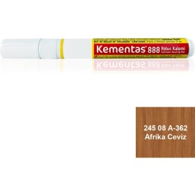 Resim Kementaş Tam Örtücü Rötuş Kalemleri 245 08 A-362 Afrika Ceviz Tam Örtücü Rötuş Kalemi 