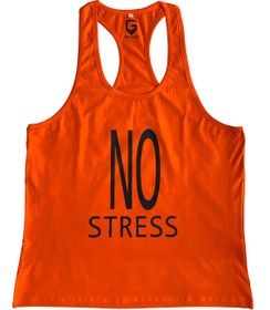 Resim TOP GLORY FİTNESS GYM TANK TOP ATLET SPORCU ATLETİ TTGT5033W TURUNCU 