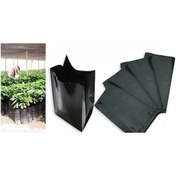 Resim Fide Poşeti 11x13 cm 100 Adet Fide Torbası Fidan Poşeti Fidan Torbası 