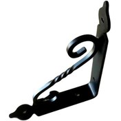 Resim Proaleteticaret Flore Ferforje Raf Altı No:3 Siyah 1 Adet 