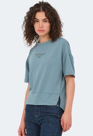 Resim Slazenger VILLAGE Kadın Tişört Su Yeşili 