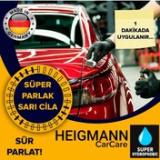 Resim HEİGMANN Süper Parlaklık Showroom Cilası Oto Cila Harıka Parlak Kolay Uygulama 