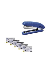 Resim Temat Zımba Makinesi Mavi 6500 + 5 Adet Tel 