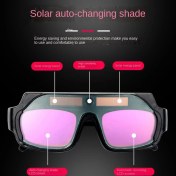 Resim Tialating Srıwen Otomatik Kararan Kaynak Gözlüğü Anti-Scratch Geniş Görünümlü Kaynakçı Gözlük Plazma Kesim Için 10 Adet Lensler ile (Yurt Dışından) 