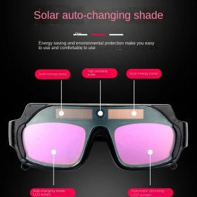 Resim Tialating Srıwen Otomatik Kararan Kaynak Gözlüğü Anti-Scratch Geniş Görünümlü Kaynakçı Gözlük Plazma Kesim Için 10 Adet Lensler ile (Yurt Dışından) 