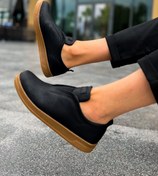 Resim Zerenyus Rigidus Lastikli Günlük Casual Erkek Spor Ayakkabı Siyah Taba 