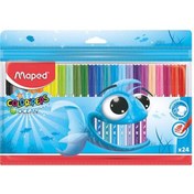 Resim Maped Keçeli Boya Kalemi Peps Ocean 24 Renk 845722 