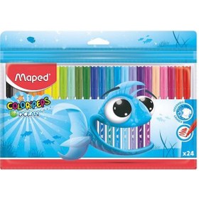 Resim Maped Keçeli Boya Kalemi Peps Ocean 24 Renk 845722 