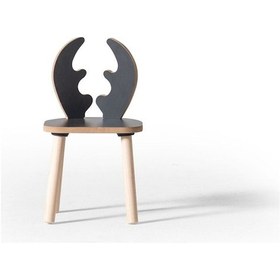 Resim Deer Montessori Çocuk Masası Sandalyesi Ahşap 