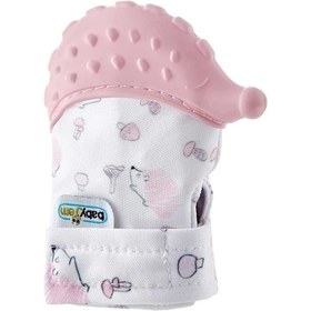 Resim BabyJem Diş Kaşıyıcı Eldiven Kirpi Pembe 