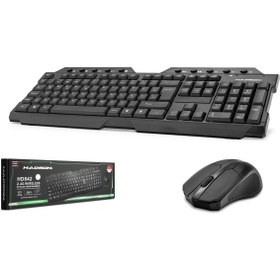 Resim HADRON Hd842 Klavye & Mouse Set Wıreless Q 