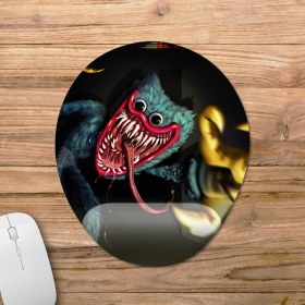 Resim Pixxa Poppy Playtime Bilek Destekli Mousepad Model - 3 Oval 